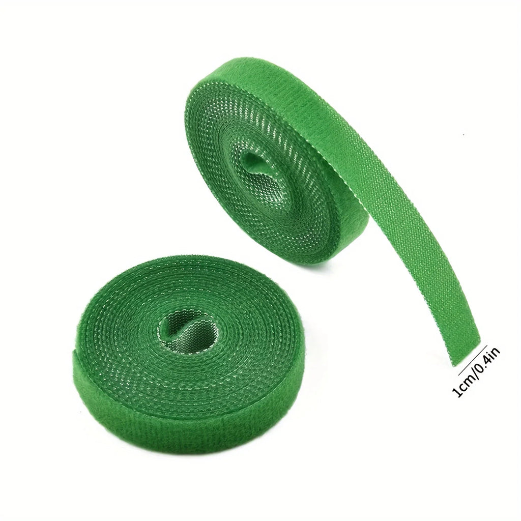 2M Nylon Plant Ties Plant Bandage Hook Tie Loop Adjustable Plant Support Reusable Fastener Tape for Home Garden Accessories