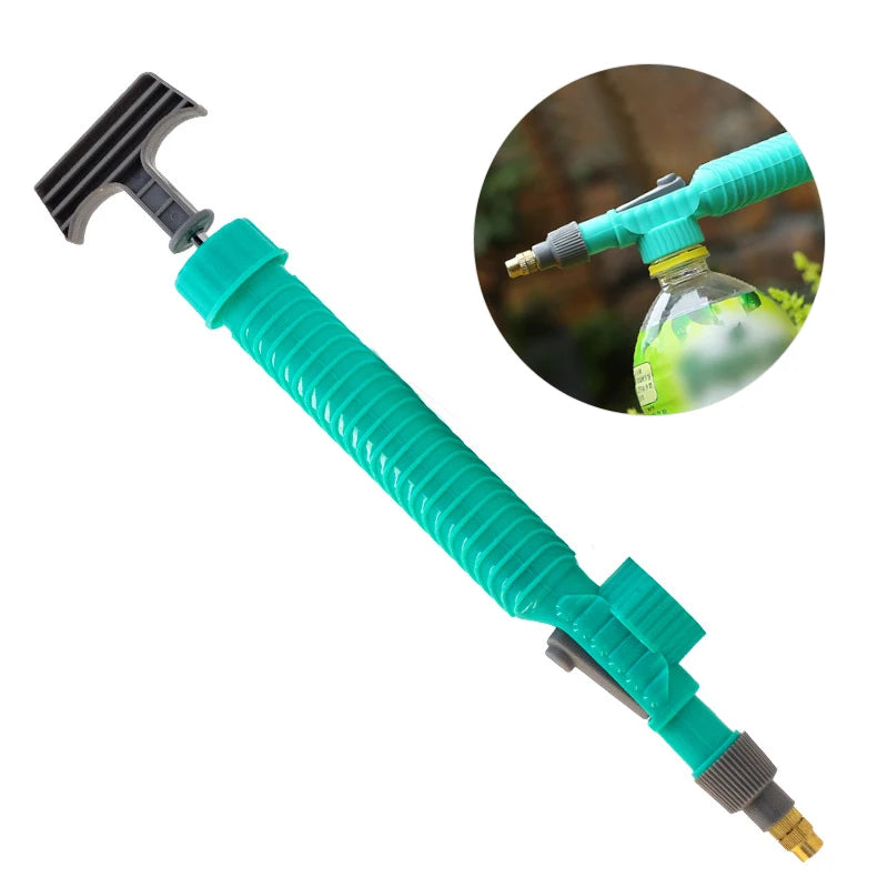 Watering Irrigation High Sprayer Water Pressure Flower Garden Gun Sprayer Head Juice Bottles Interface Plastic Trolley Spray